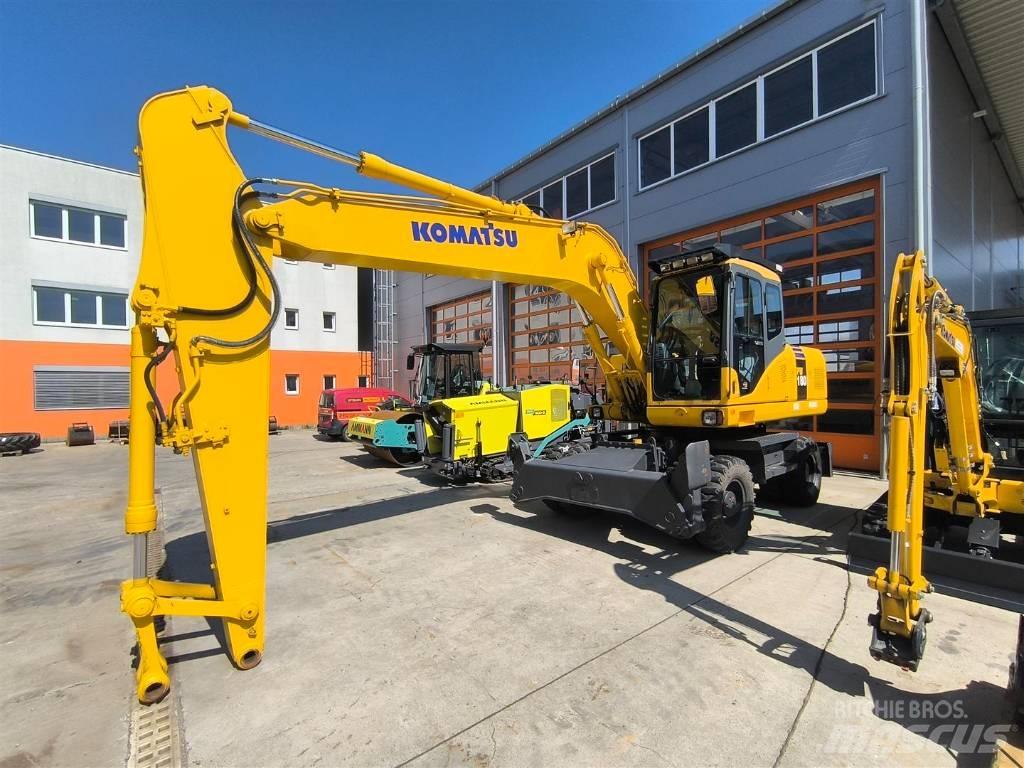 Komatsu PW 180-7 Ratasekskavaatorid