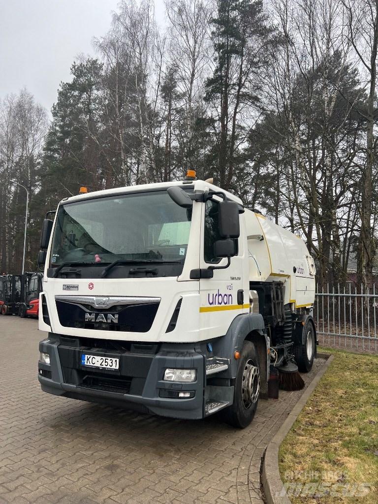 MAN TGM 15.250 Tänavapuhastusmasinad