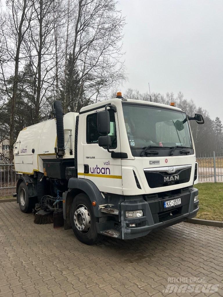 MAN TGM 15.250 Tänavapuhastusmasinad