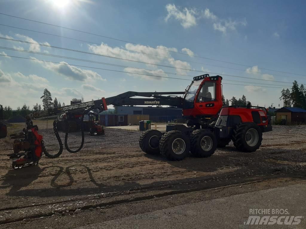 Komatsu 931.2 Harvesterid