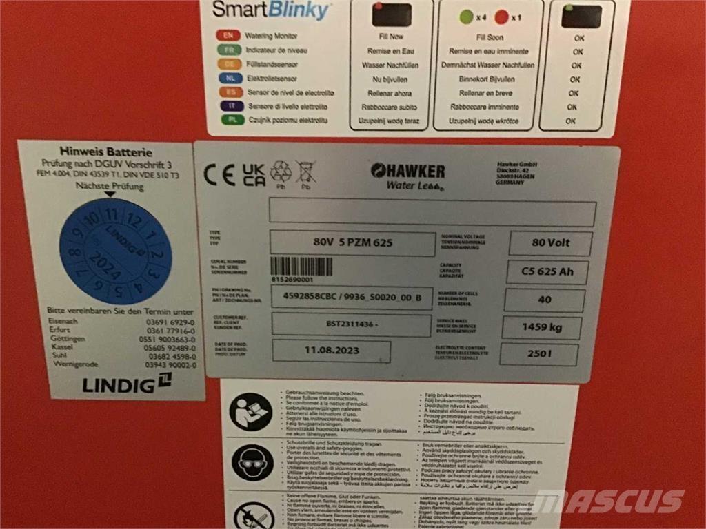 Linde E35L Elektritõstukid