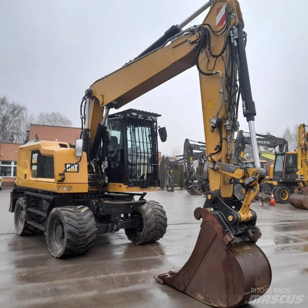 CAT M 318 F Ratasekskavaatorid