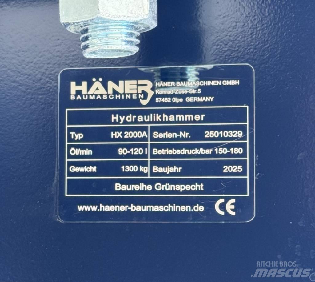  Haner HX 2000A Hüdrohaamrid