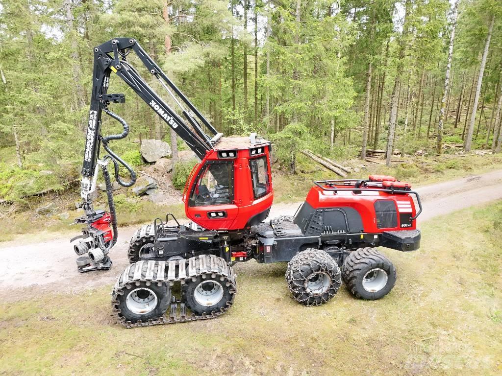 Komatsu 901 XC Harvesterid