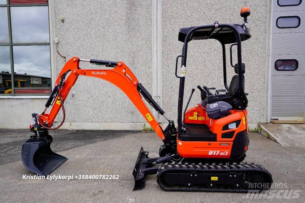Kubota U17-3a Miniekskavaatorid < 7 t