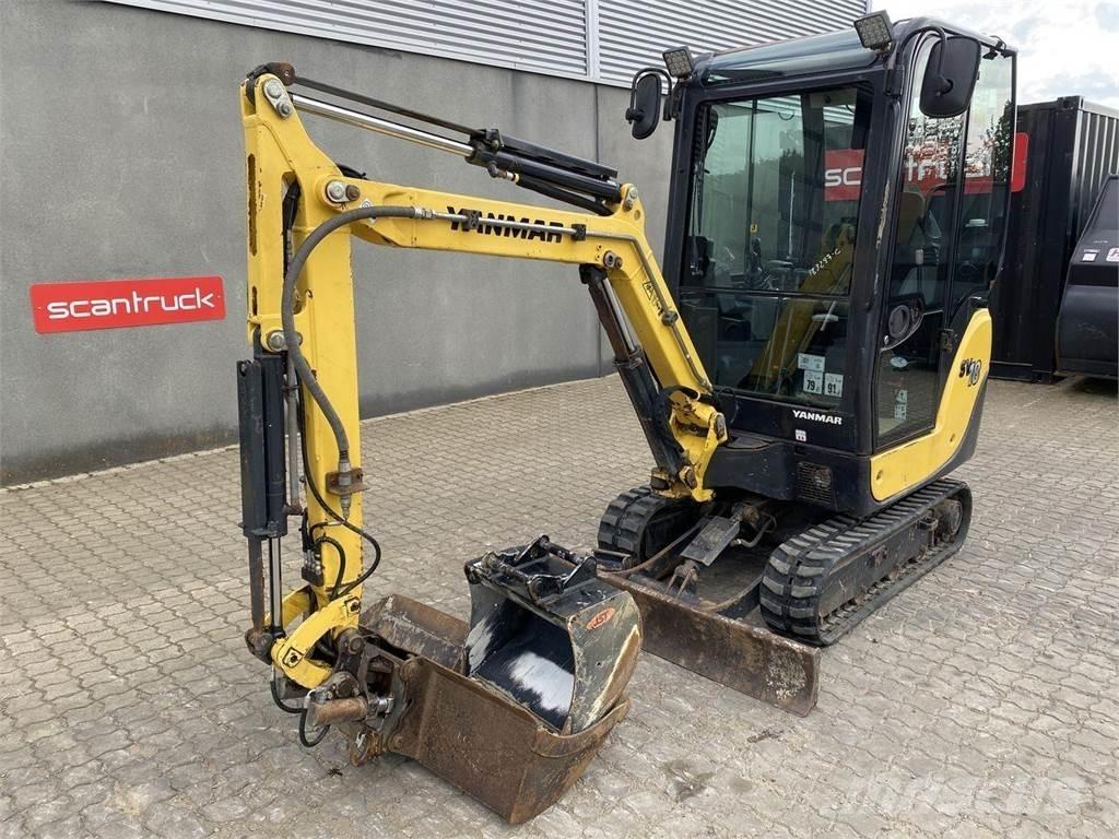 Yanmar SV18 Ratasekskavaatorid