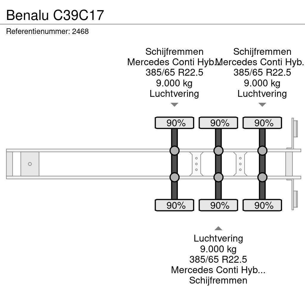 Benalu C39C17 Kallur-poolhaagised