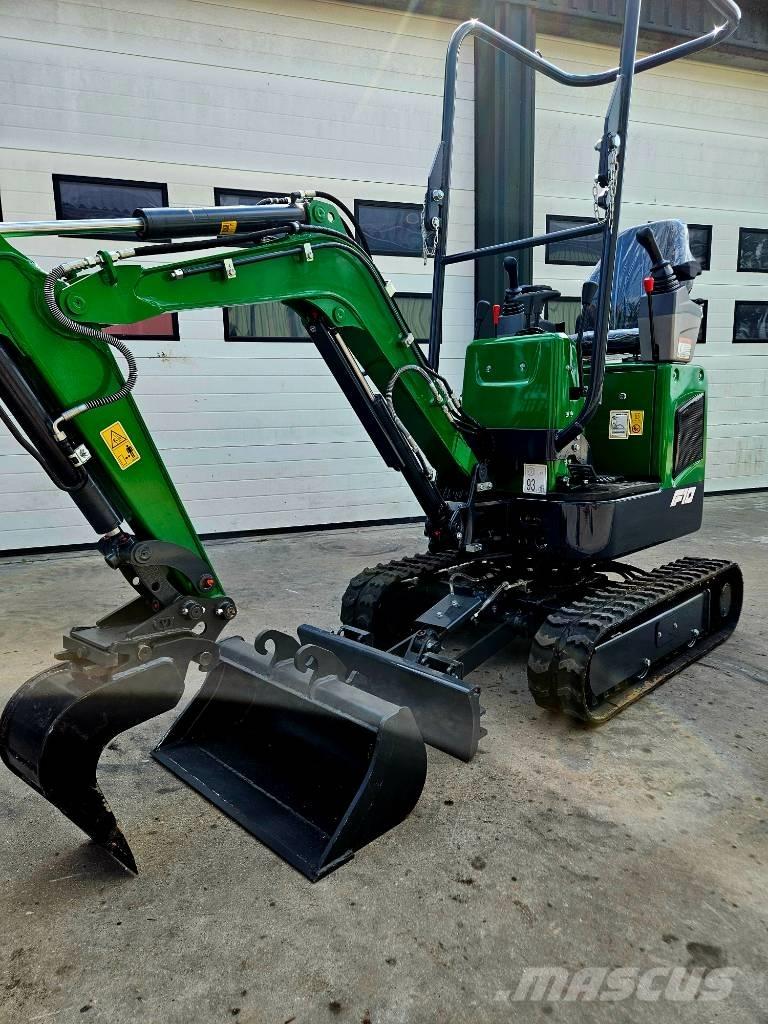 Aameck F10 Miniekskavaatorid < 7 t