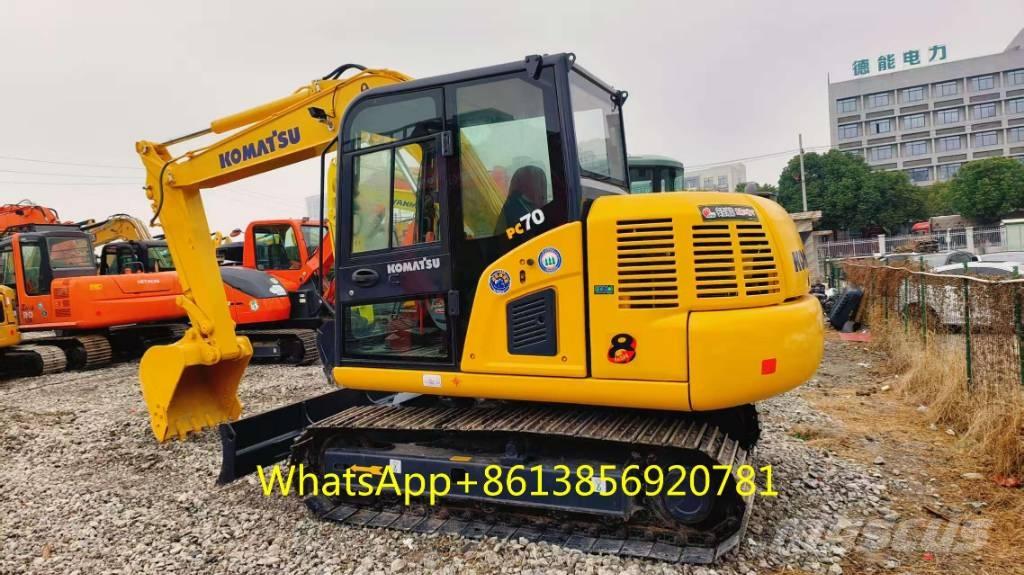 Komatsu PC 70-8 Roomikekskavaatorid