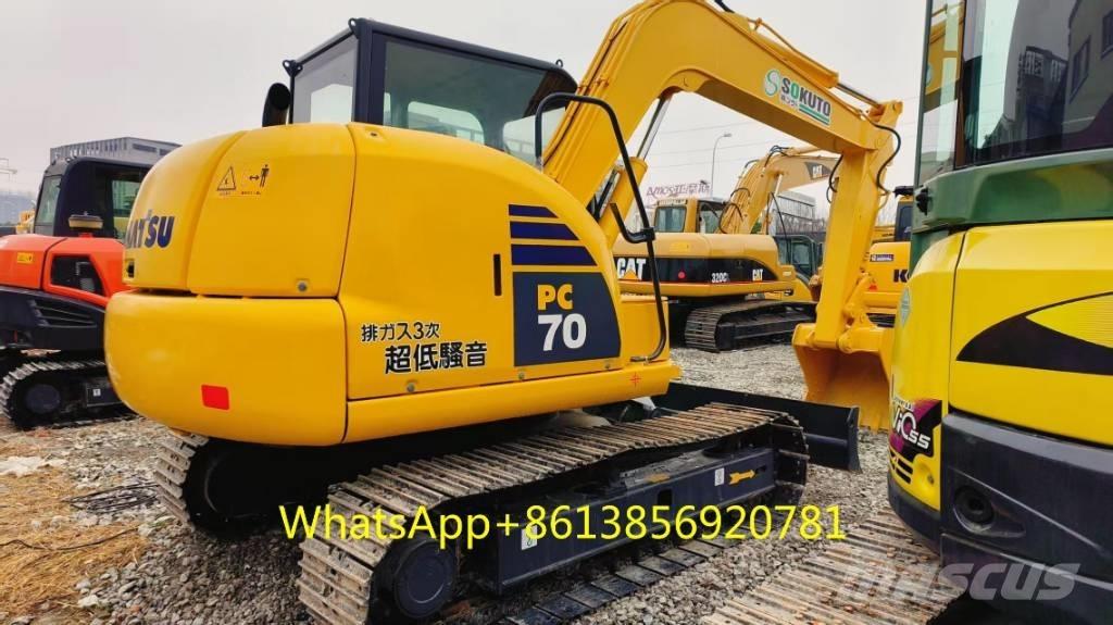 Komatsu PC 70-8 Roomikekskavaatorid