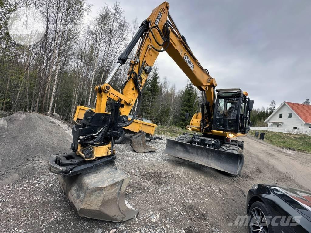 JCB JS 145 W Ratasekskavaatorid