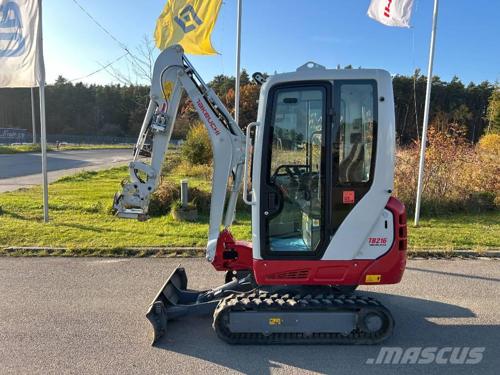 Takeuchi TB 216A V4 Miniekskavaatorid < 7 t