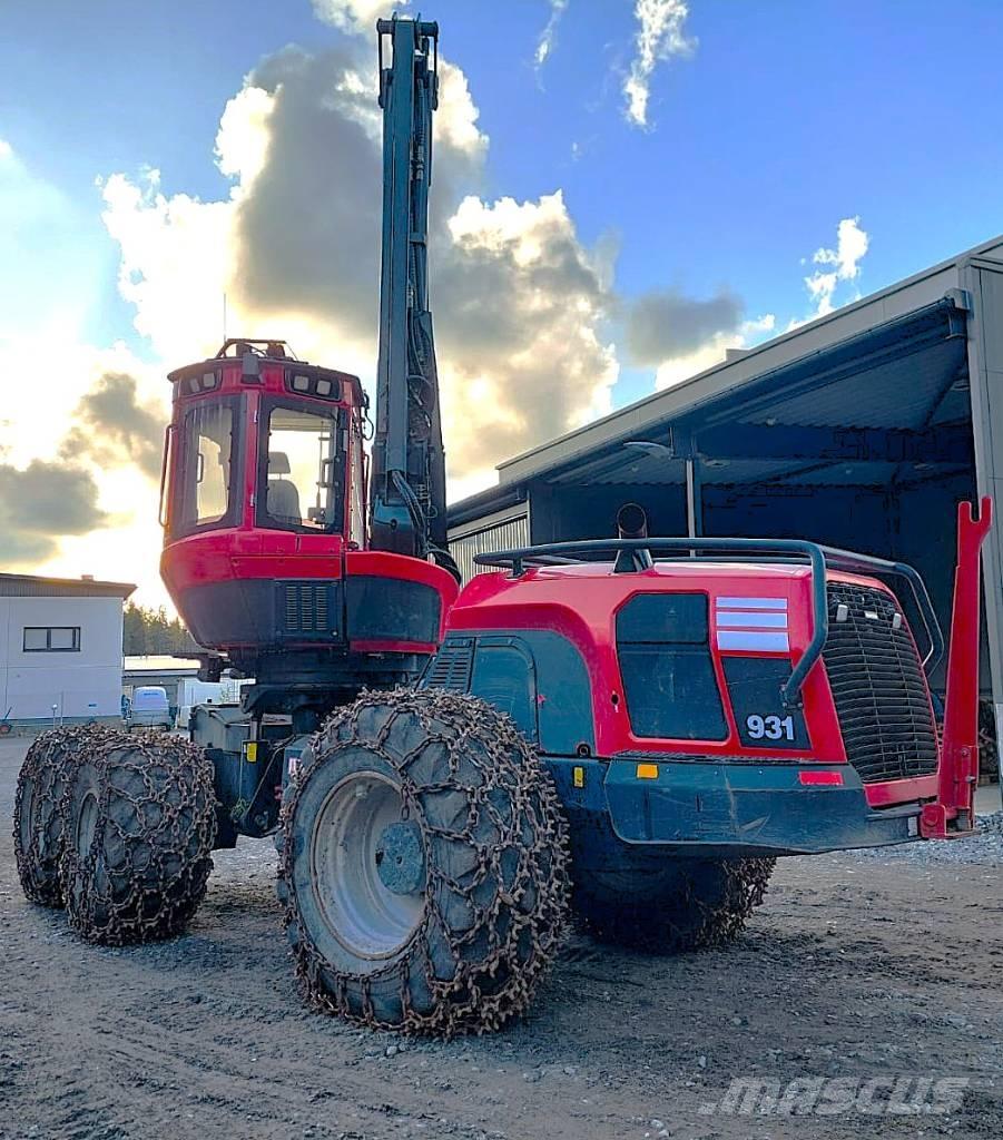 Komatsu 931 Harvesterid