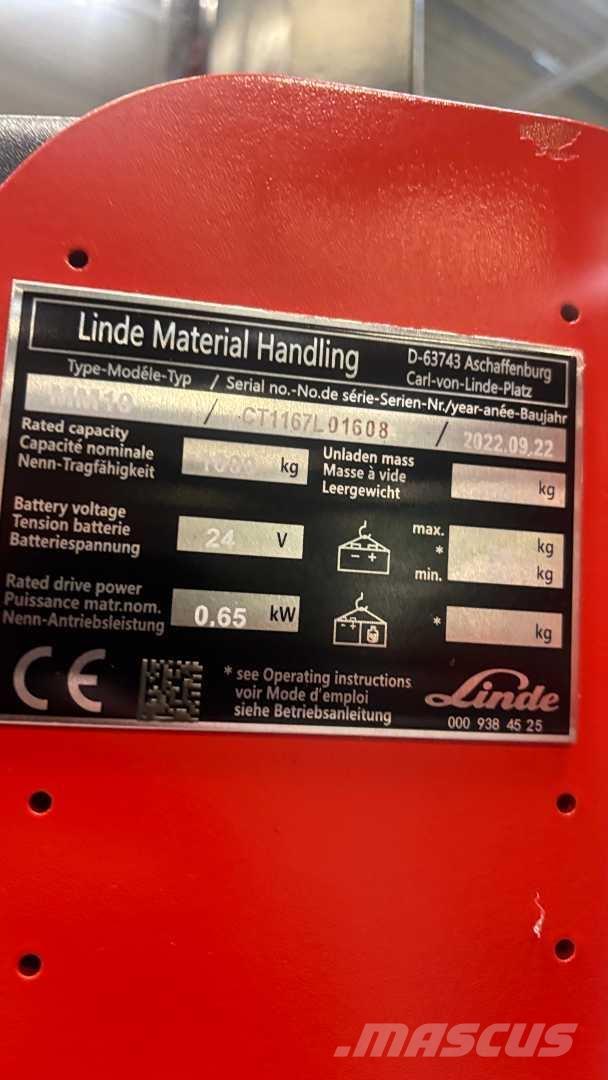 Linde MM10 Elektritõstukid