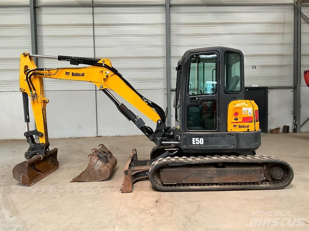 Bobcat E 50 Miniekskavaatorid < 7 t