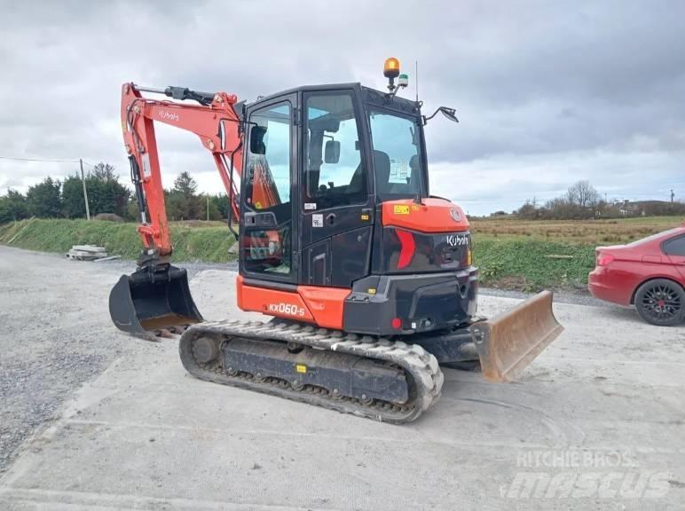 Kubota KX 060-5 Miniekskavaatorid < 7 t