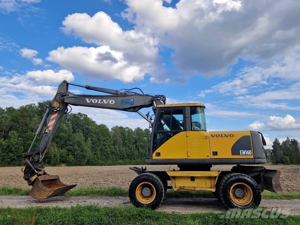 Volvo EW 160 Ratasekskavaatorid