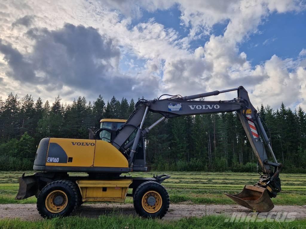 Volvo EW 160 Ratasekskavaatorid