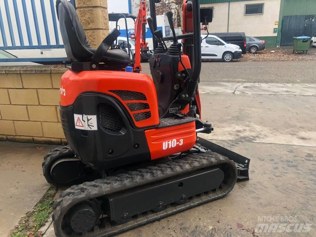 Kubota U 10-3 Miniekskavaatorid < 7 t