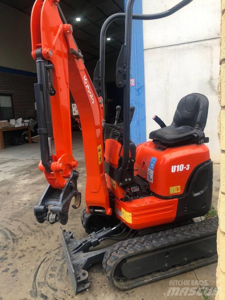 Kubota U 10-3 Miniekskavaatorid < 7 t