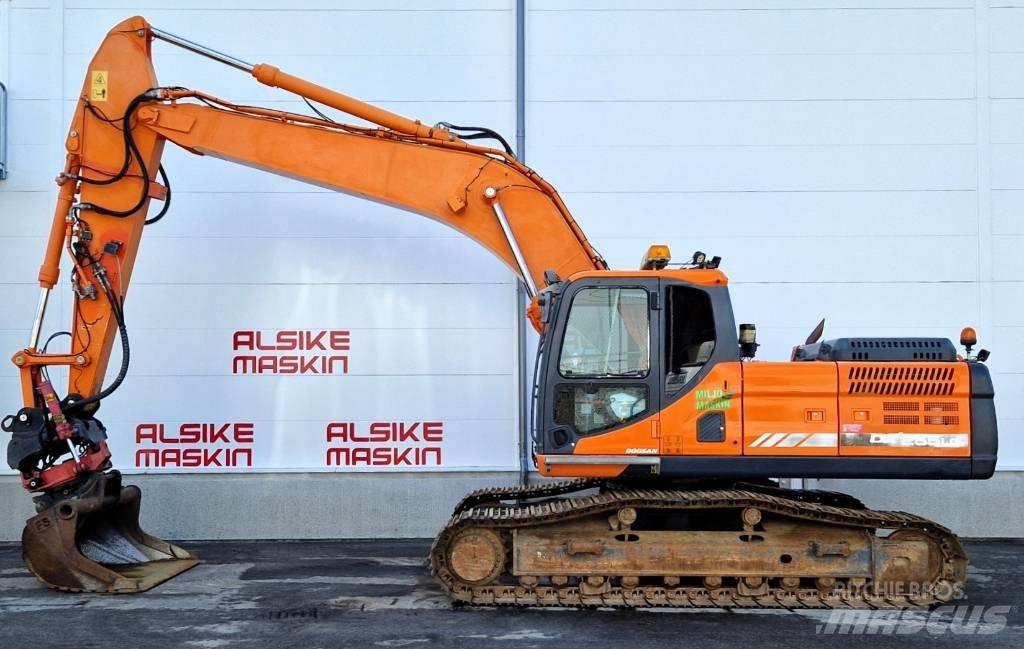 Doosan DX 255 LC-3 Roomikekskavaatorid