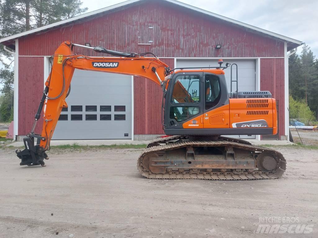 Doosan DX160LCH-5 Roomikekskavaatorid