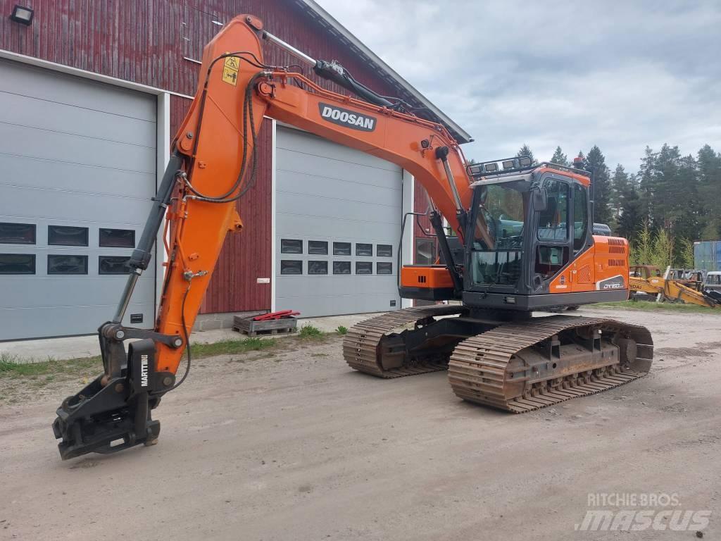 Doosan DX160LCH-5 Roomikekskavaatorid