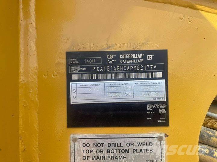 CAT 140 H Greiderid
