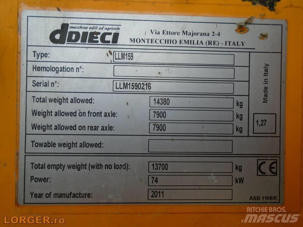 Dieci Pegasus 38.16 Teleskooplaadurid