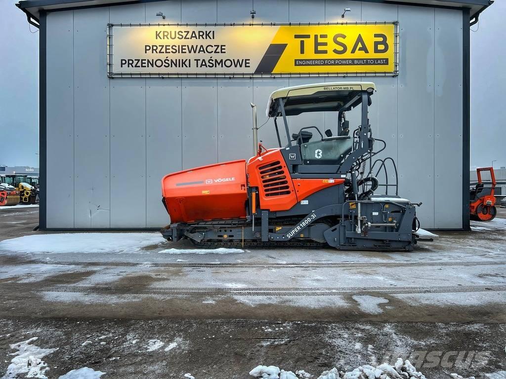 Vögele Super 1800-3i Asfaldilaoturid