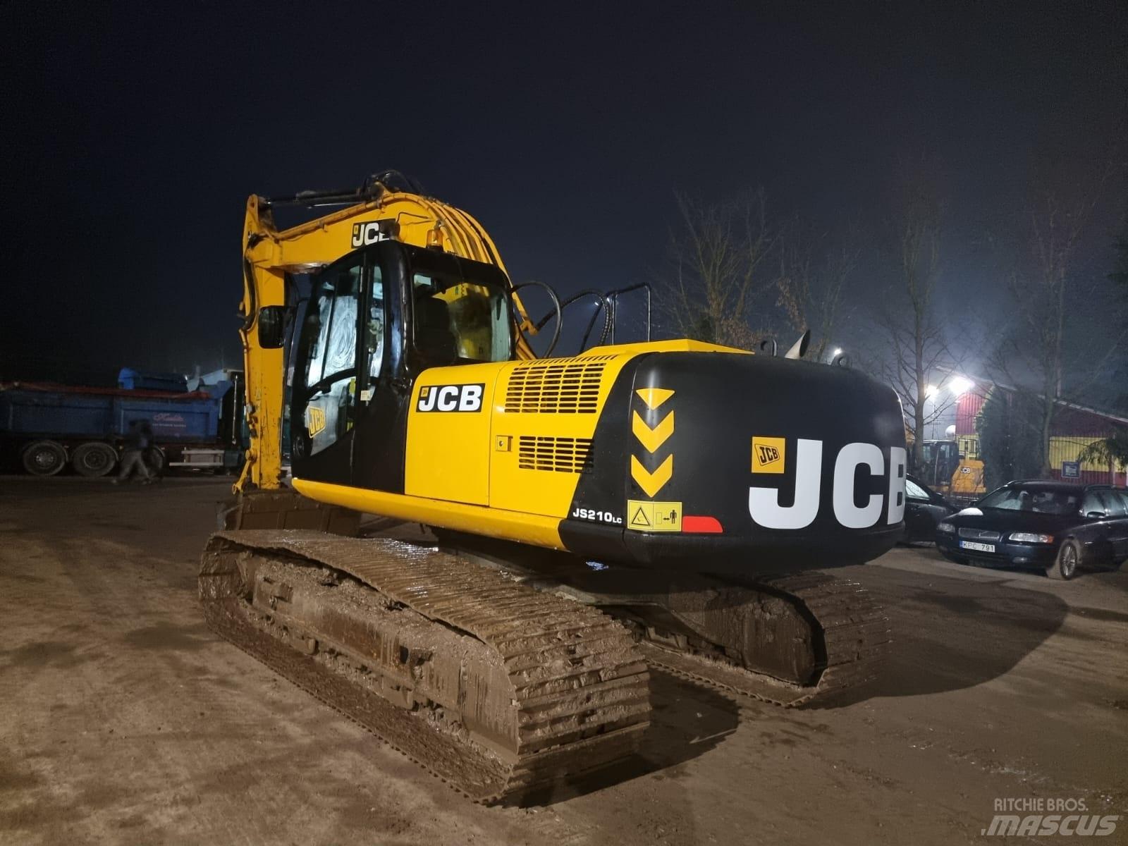 JCB JS 210 LC Roomikekskavaatorid