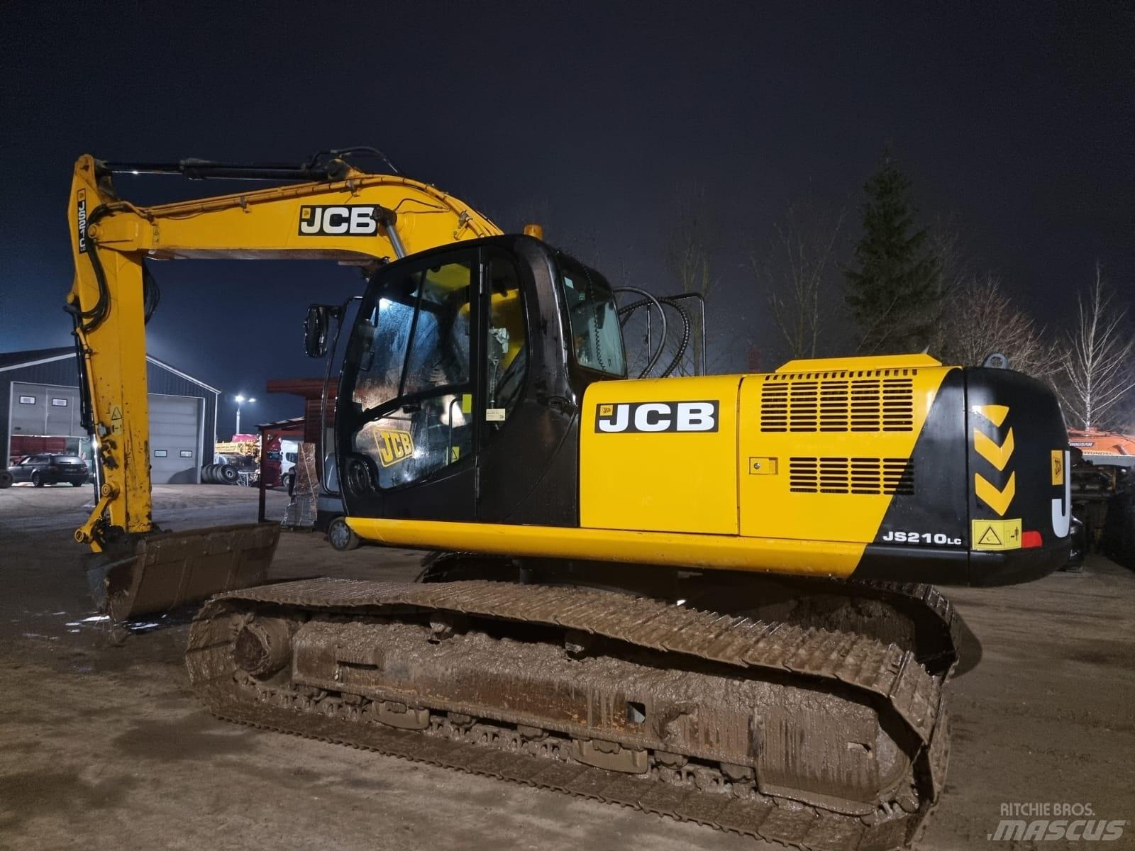 JCB JS 210 LC Roomikekskavaatorid