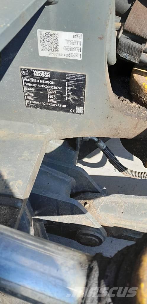 Wacker Neuson ET 65 Roomikekskavaatorid