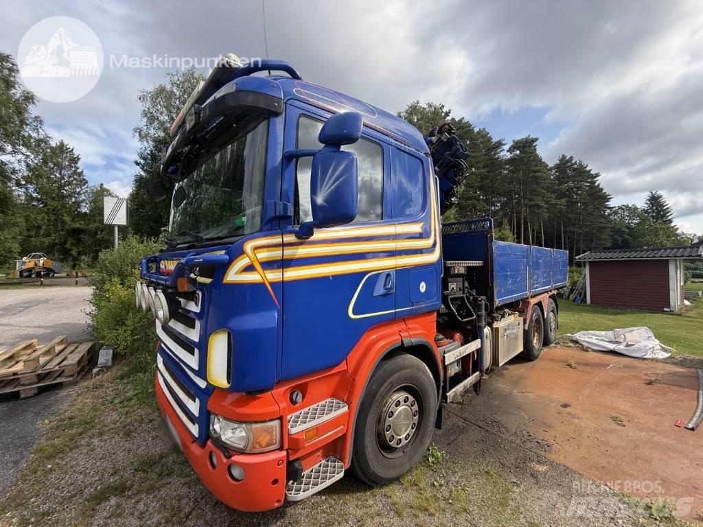 Scania R 420 LB Kraanaga veokid