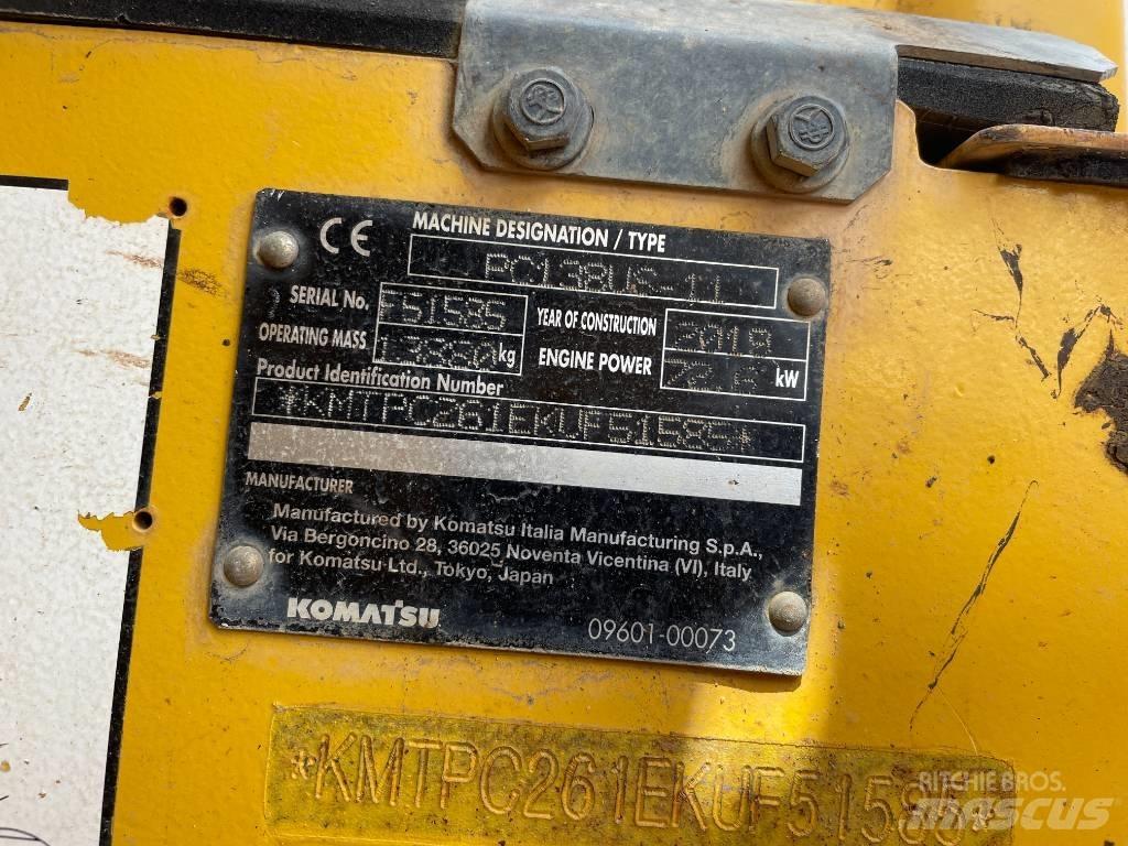 Komatsu PC 138 US-11 Roomikekskavaatorid