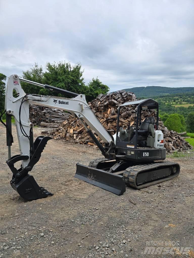 Bobcat E 50 Miniekskavaatorid < 7 t
