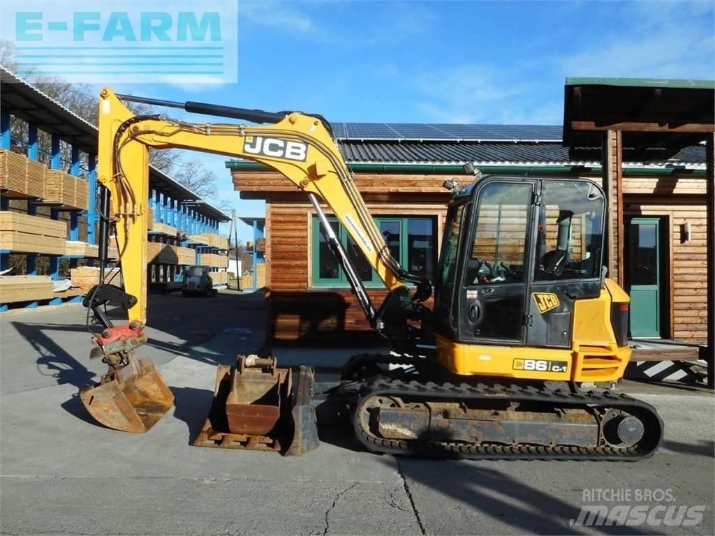 JCB 86 c-1 ( 8.775kg ) Ratasekskavaatorid