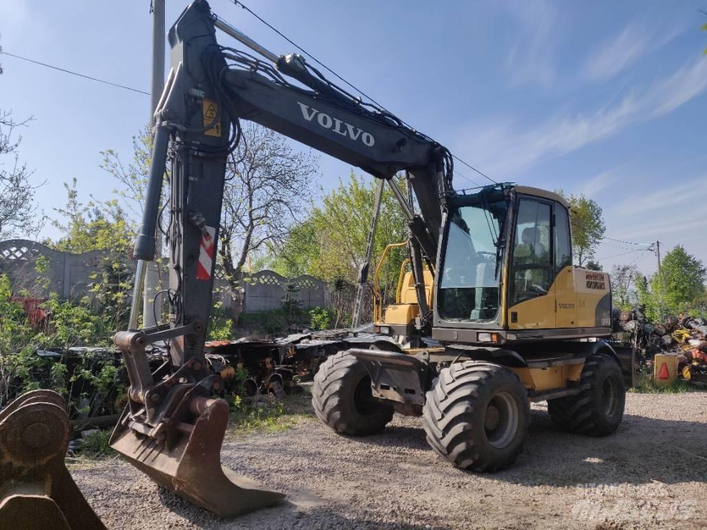 Volvo EW 140 C Ratasekskavaatorid