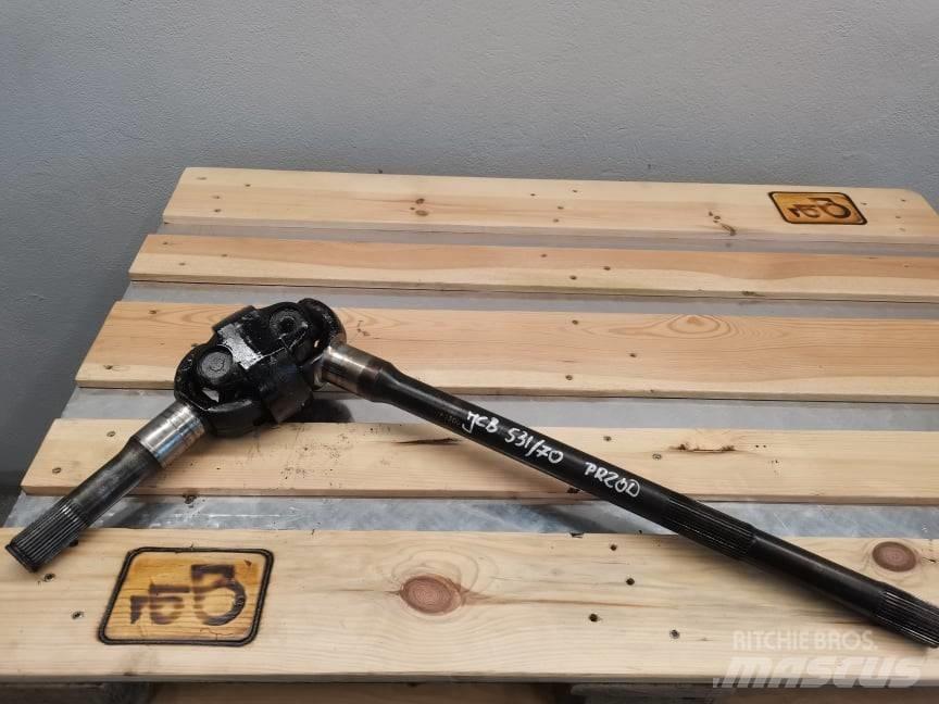 JCB 527 front axle Sillad
