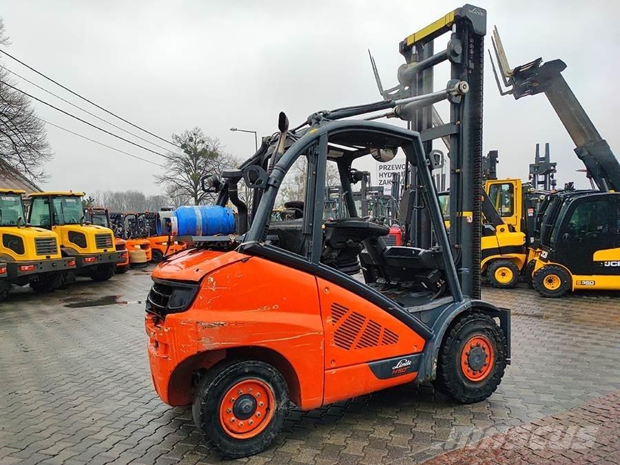 Linde H50T-02 Gaasitõstukid