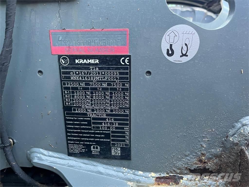 Kramer KT 507 Teleskooplaadurid