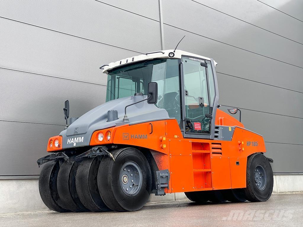 Hamm HP 180I Pneumorehvidega rullid