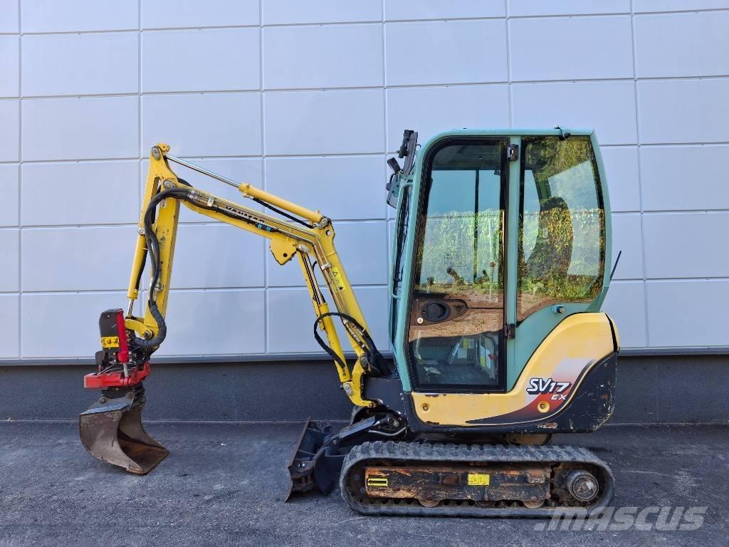 Yanmar SV 17 EX Miniekskavaatorid < 7 t