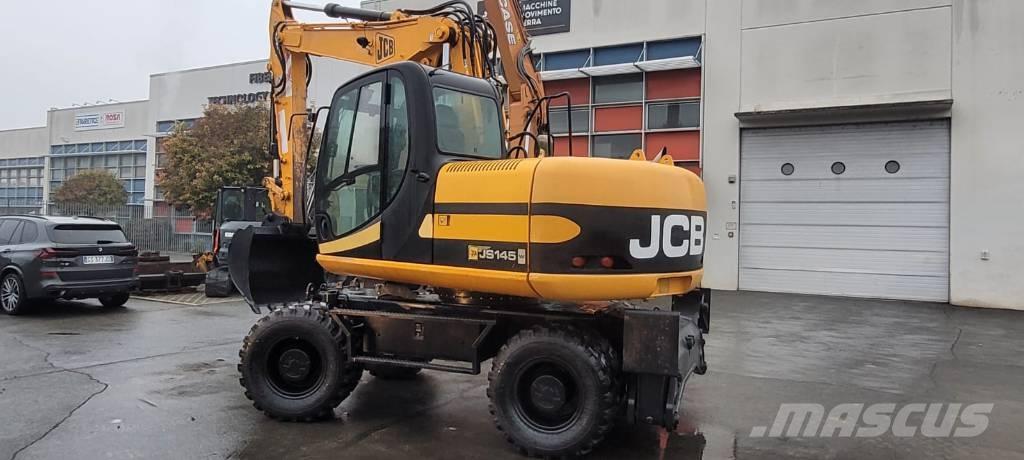 JCB JS 145 W Ratasekskavaatorid