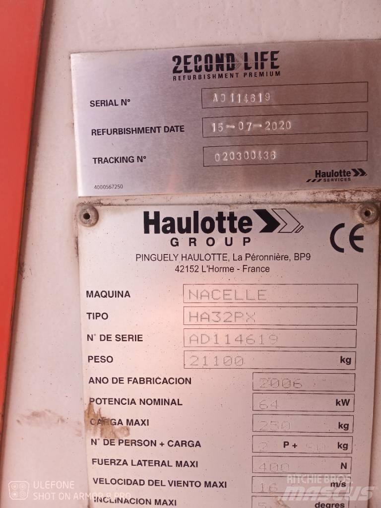 Haulotte HA 32 PX Iseliikuvad poomtõstukid