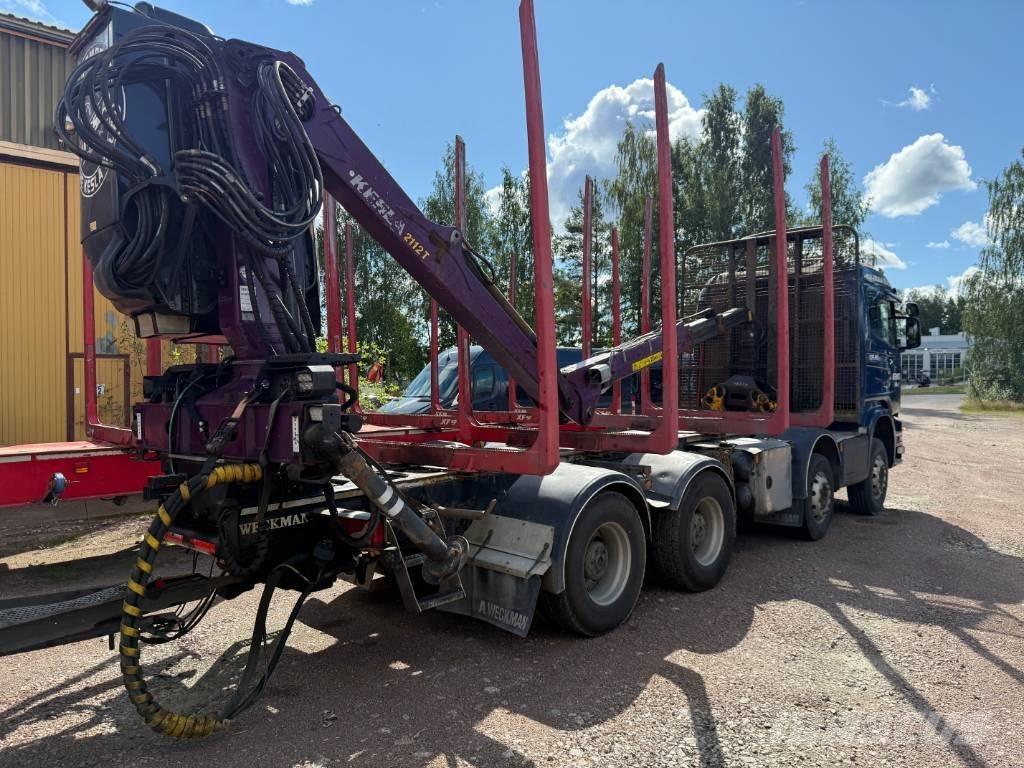 Scania R 580 Metsaveokid