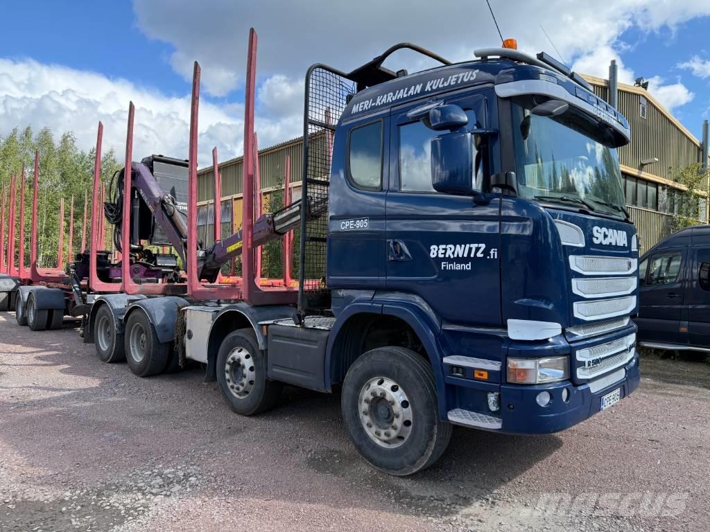 Scania R 580 Metsaveokid