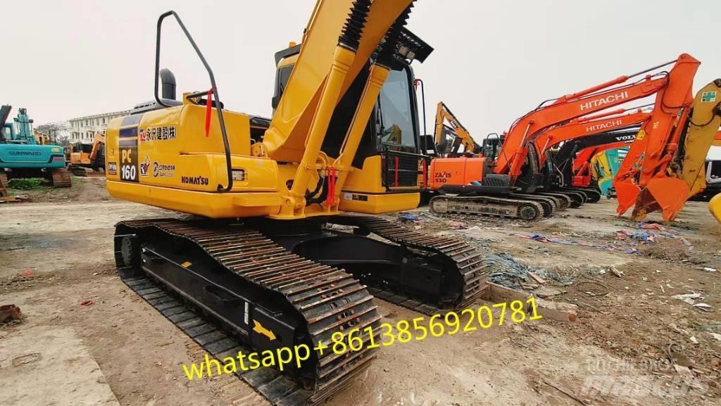 Komatsu PC 160-7 Roomikekskavaatorid