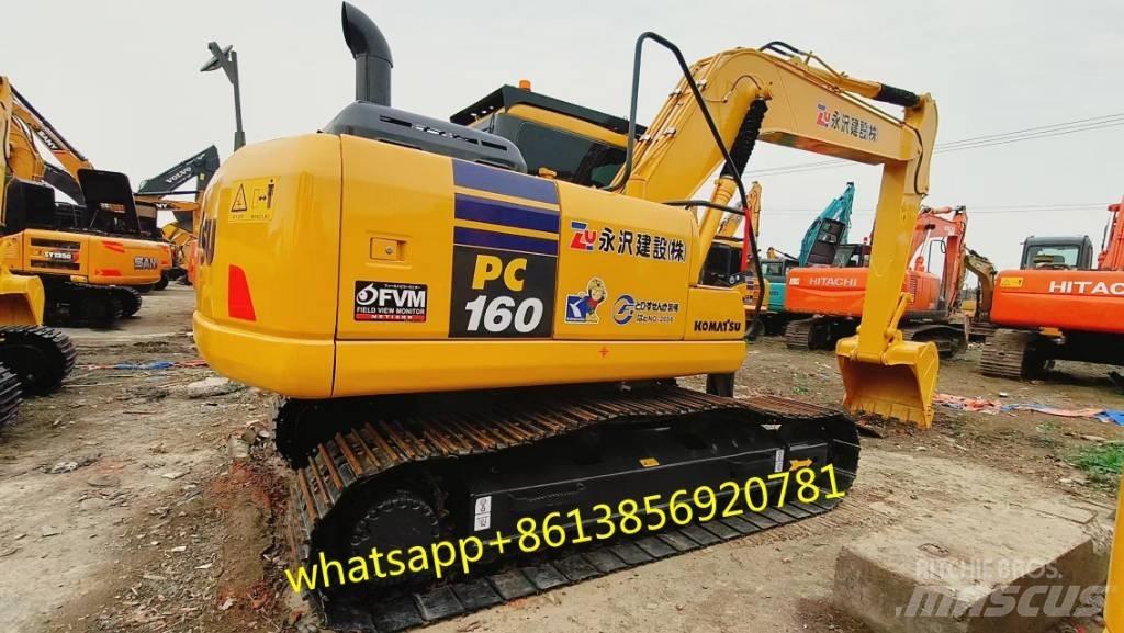 Komatsu PC 160-7 Roomikekskavaatorid