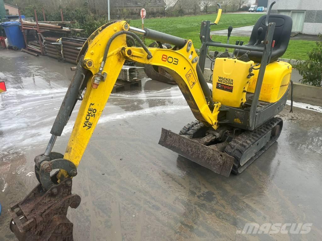 Wacker Neuson 803 Roomikekskavaatorid
